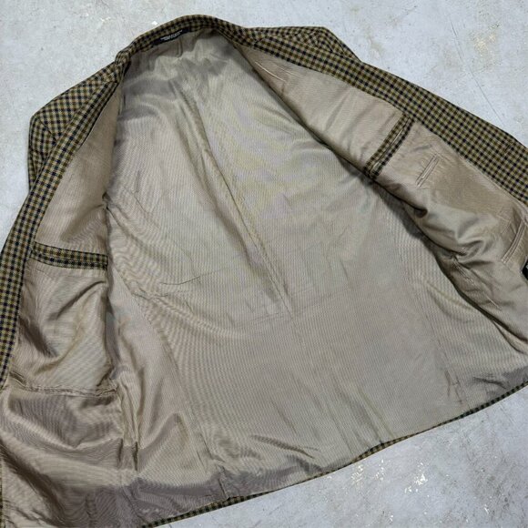 Baumler Wool Blazer Check Sport Coat Multicolor 42R - Picture 7 of 9